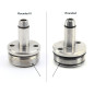 Stainless steel ROUNDED II cylinder head for VSR sniper rifles Stainless steel ROUNDED II cylinder head for VSR sniper rifles