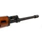 Aluminum silencer adapter for SVD sniper rifles