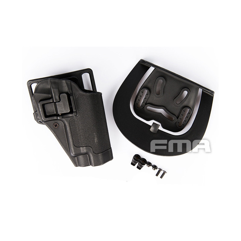 FMA CQC Serpa Belt Holster (SIG Sauer P226, P228), Right Hand - Black