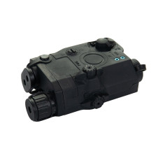 FMA PEQ 15 LA-5 Dummy Battery Box with Red Laser - Black