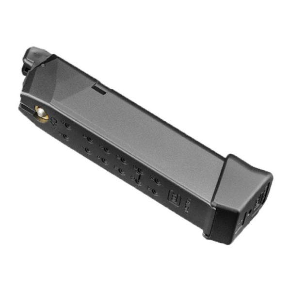 TM Magazine for Marui G-series Model 17 / 18C / 22 GBB, 23 BBs - Black (No Markings)
