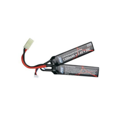 ASG Li-Pol akkumulátor 7,4 V, 1300 mAh, 20C, Tamiya – Nunchuk (2 darabos)