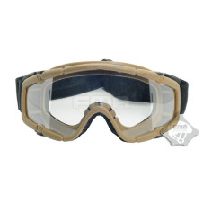 FMA SI Tactical Ballistic Goggle (2 Visors) - Tan