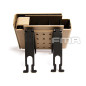 FMA Automatically Jacketed MOLLE Pistol Pouch for 4 Magazines - Tan FMA Automatically Jacketed MOLLE Pistol Pouch for 4 Magazines - Tan
