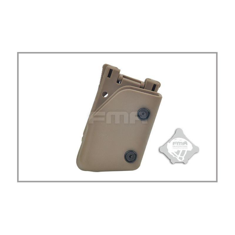 FMA MULTI-ANGLE SPEED Universal Belt Pistol Pouch - Tan