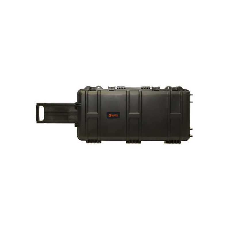 NUPROL közepes kemény tok, 80x39x20 cm (Wave) – fekete