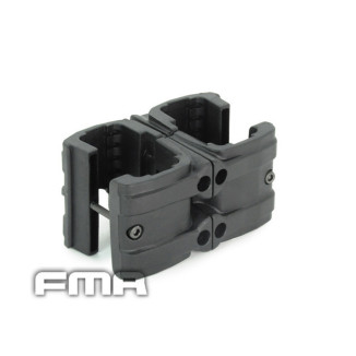 FMA MP7 Adjustable Magazine Double Clip - Black