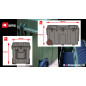 NUPROL Kit Box Hard Case, 86.6 x 46.5 x 53.8 cm - Black
