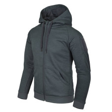 HELIKON URBAN TACTICAL HOODIE (FullZip)® – Melange fekete/szürke
