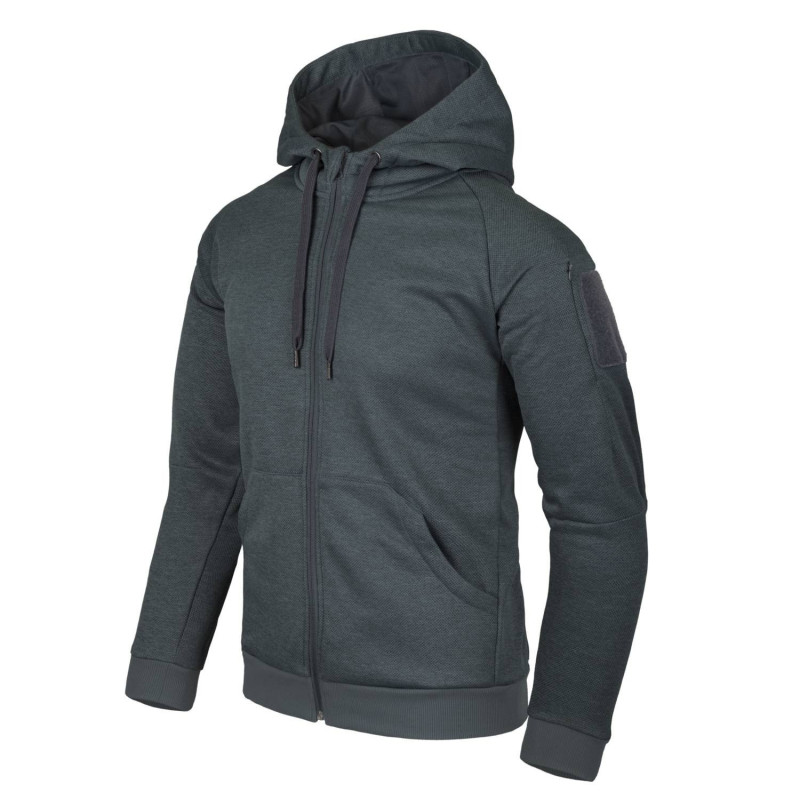 HELIKON URBAN TACTICAL HOODIE (FullZip)® - Melange Black/Grey HELIKON URBAN TACTICAL HOODIE (FullZip)® - Melange Black/Grey
