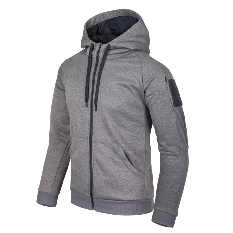 HELIKON URBAN TACTICAL HOODIE (FullZip)® – Melange szürke