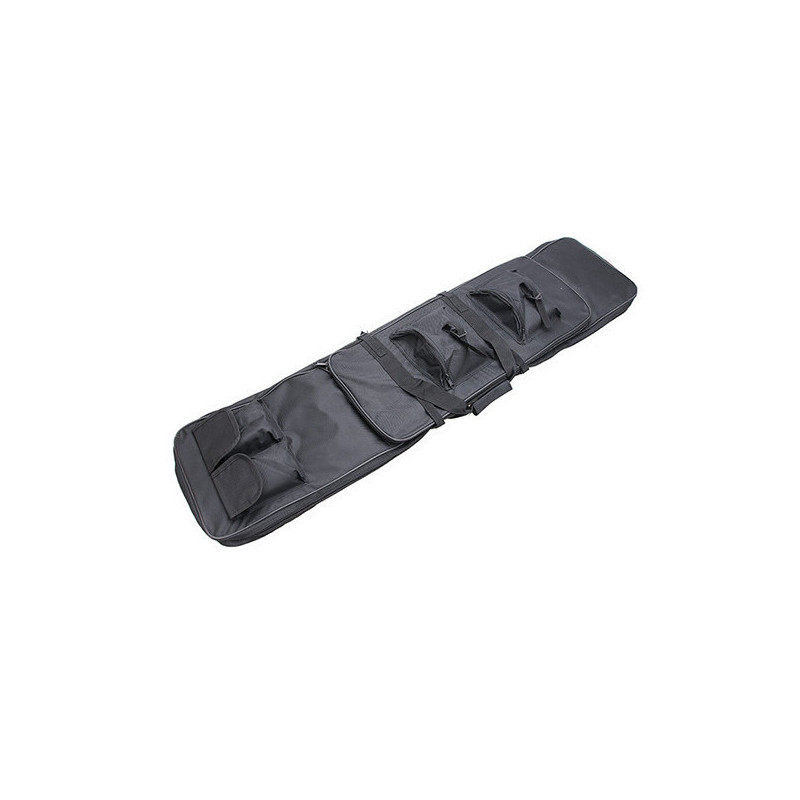 Twin assault rifle carrying bag - 62 and 120cm - black