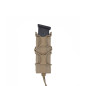 WAS Single Quick Mag Pouch for 9 mm Pistol Magazine - Coyote WAS Single Quick Mag Pouch for 9 mm Pistol Magazine - Coyote