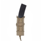 WAS Single Quick Mag Pouch for 9 mm Pistol Magazine - Coyote WAS Single Quick Mag Pouch for 9 mm Pistol Magazine - Coyote