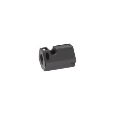 ASG CNC alumínium kompenzátor a P-09 OR-hez – fekete