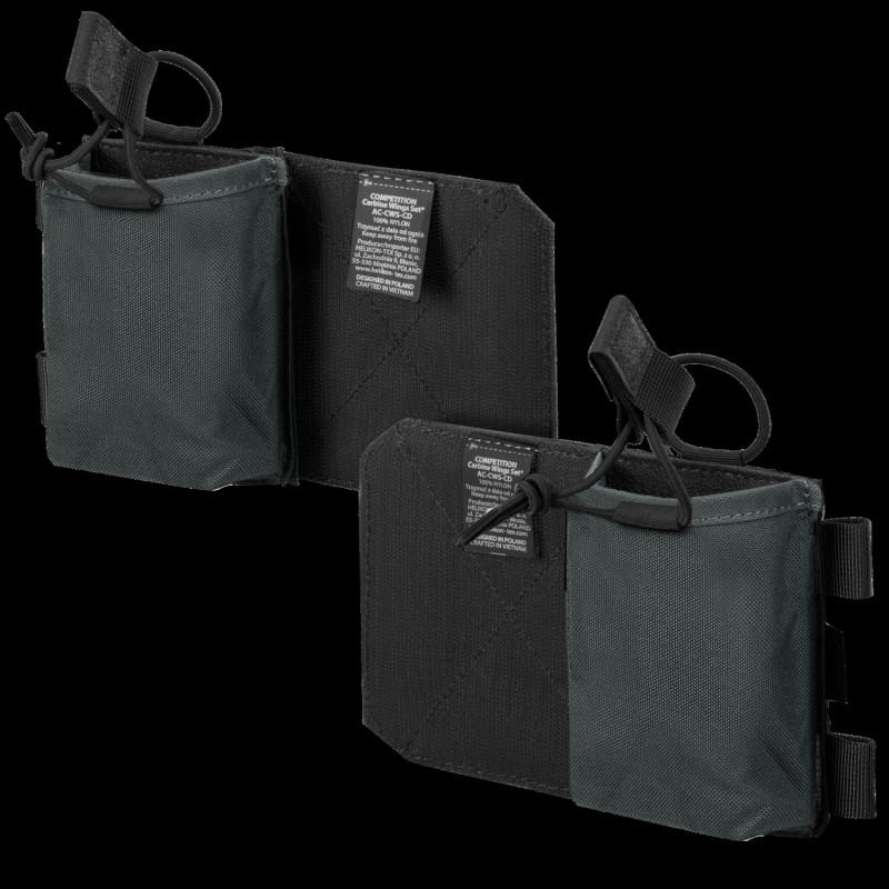 HELIKON COMPETITION Carbine Wings Set® tok, bal és jobb oldali – szürke/fekete HELIKON COMPETITION Carbine Wings Set® tok, bal és jobb oldali – szürke/fekete