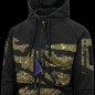 HELIKON ROGUE kapucnis pulóver (FullZip)® – Fekete/MultiCam® Fekete