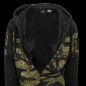HELIKON ROGUE kapucnis pulóver (FullZip)® – Fekete/Desert Night Camo