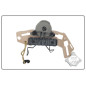 FMA EXFIL Helmet Mount for MSA Sordin Headset - Tan