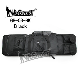 Twin Gun Bag - 60 and 100cm - Black