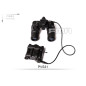 FMA PVS-31 NVG Dummy Replica, with LED Illumination - Black