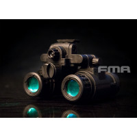 FMA PVS-31 NVG makett, LED-es megvilágítással – fekete