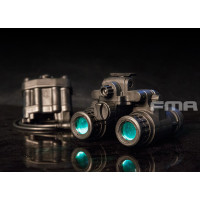FMA PVS-31 NVG makett, LED-es megvilágítással – fekete