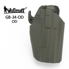 WST GB-34 Universal Holster for Compact Pistols, Right Hand - OD Green