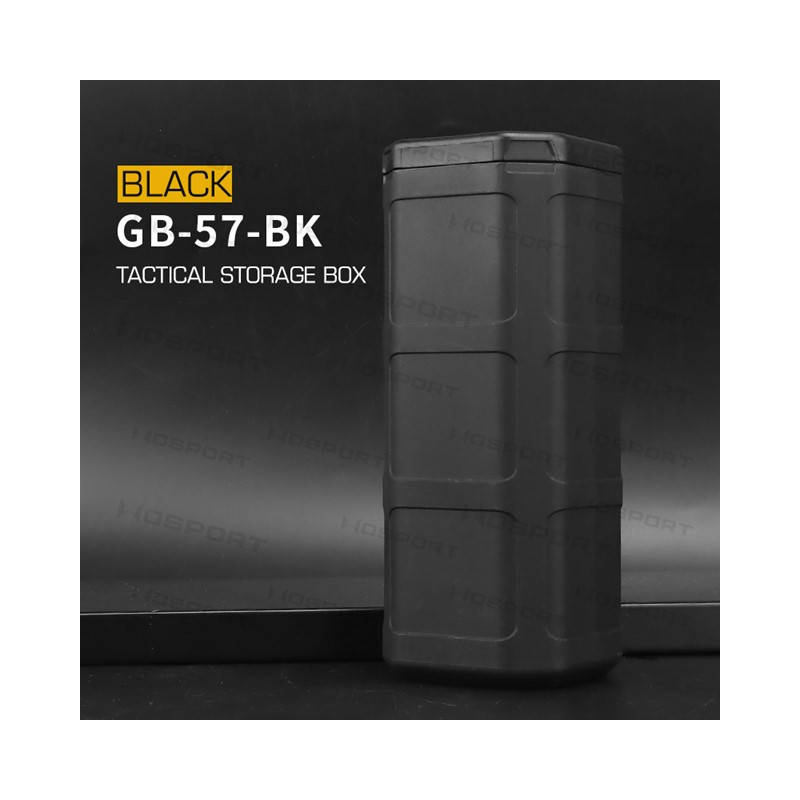 WST taktikai tárolódoboz, 16x6x6 cm – fekete WST taktikai tárolódoboz, 16x6x6 cm – fekete