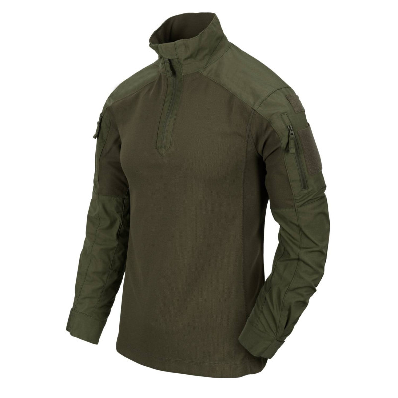 HELIKON MCDU Combat Shirt® NyCo Ripstop – zöld HELIKON MCDU Combat Shirt® NyCo Ripstop – zöld