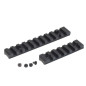 AA Set of RIS Rails for AAP-01 GBB, 10 / 6 Slots (2 Pieces) - Black AA Set of RIS Rails for AAP-01 GBB, 10 / 6 Slots (2 Pieces) - Black