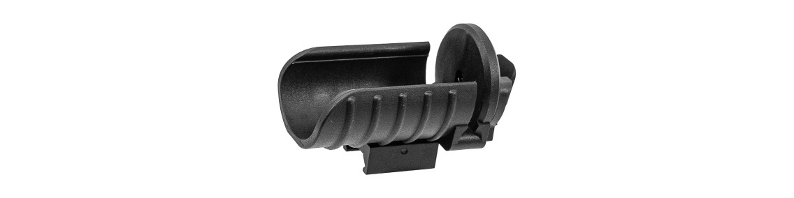 Airsoft grenade launches