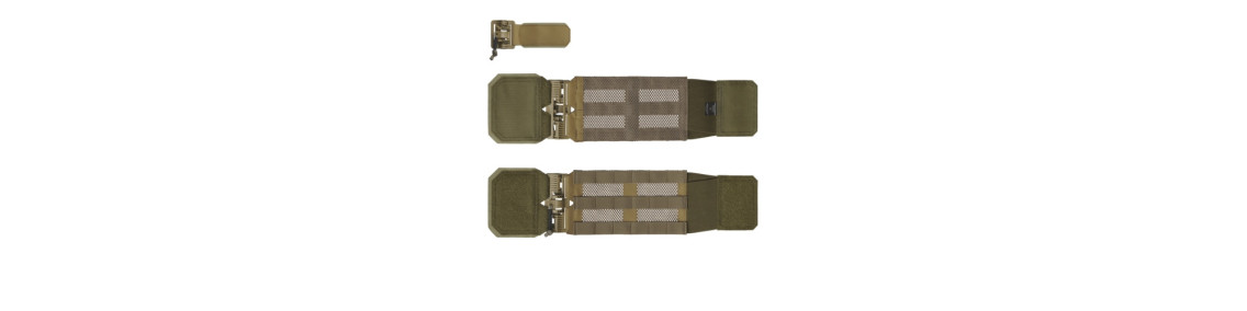 Front panels for tactical vests